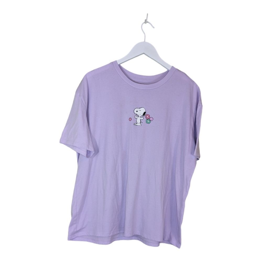 Peanuts tee Plant a tree lavender snoopy peace good to‎ be green xxxl - Picture 3 of 6
